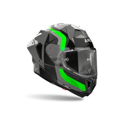 Capacete Airoh GP 800 Competition Green Fluo Gloss