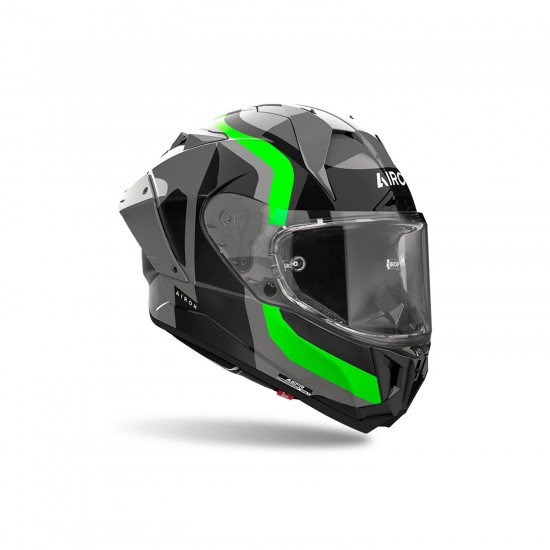 Capacete Airoh GP 800 Competition Green Fluo Gloss