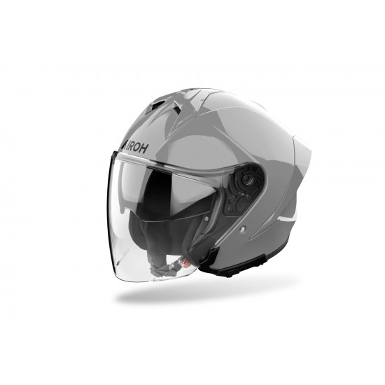 Capacete Airoh H 21 Color Concrete Grey Gloss