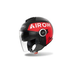 Capacete Airoh Helios Up Black Matt