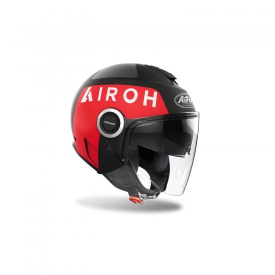 Capacete Airoh Helios Up Black Matt