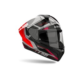 Capacete Airoh Matryx Rocket Red Fluo Gloss