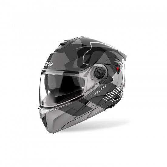 Capacete Airoh Specktre Groove Grey Gloss