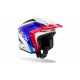 Capacete Airoh TRR II Hunt Blue / Red Gloss