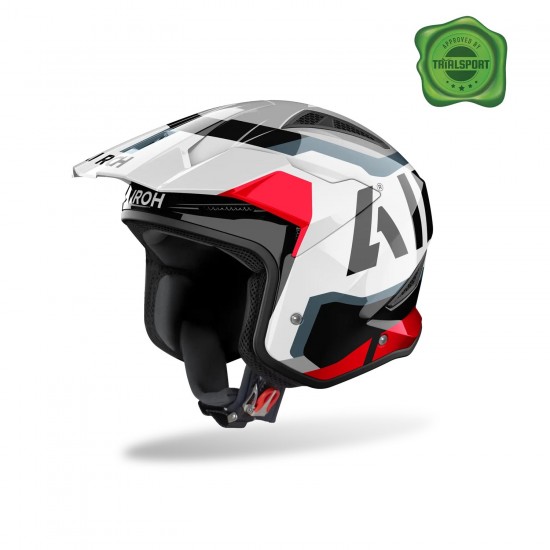 Capacete Airoh TRR II Jupiter Red Gloss