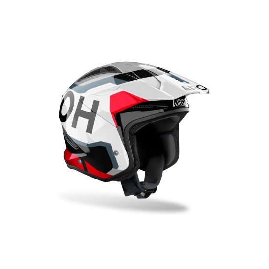 Capacete Airoh TRR II Jupiter Red Gloss