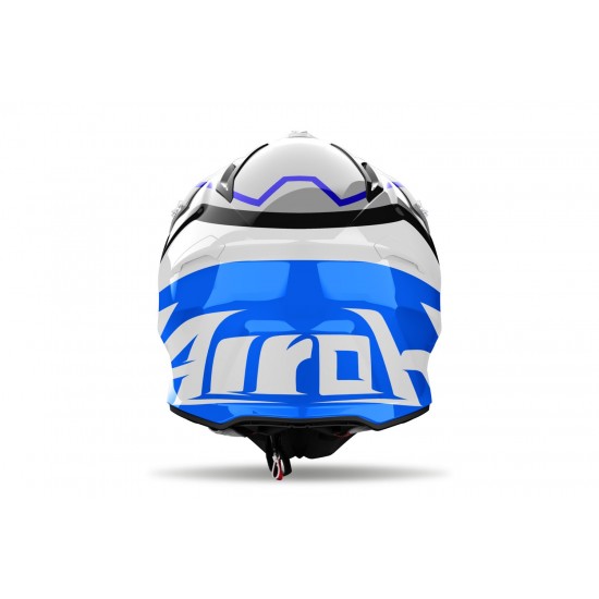 Capacete Airoh Aviator Ace 2 Ground Blue Gloss