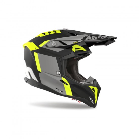 Capacete Airoh Aviator 3 Glory Yellow Matt