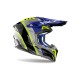 Capacete Airoh Aviator 3 Hima Blue Gloss