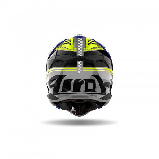 Capacete Airoh Aviator 3 Hima Blue Gloss
