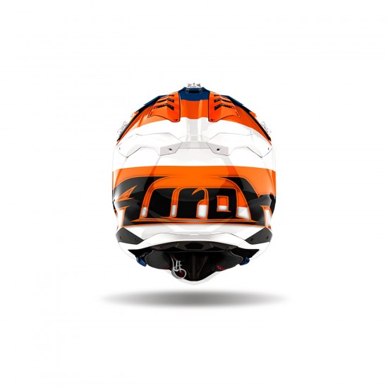 Capacete Airoh Aviator 3 Monarch Orange Gloss