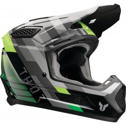 Capacete Thor Fleet Camber Black / Green