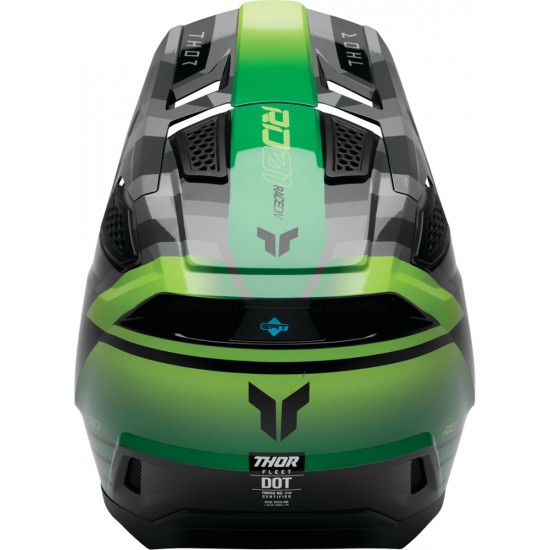 Capacete Thor Fleet Camber Black / Green