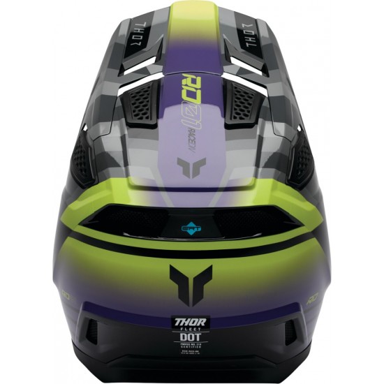 Capacete Thor Fleet Camber Purple / Gray / Black