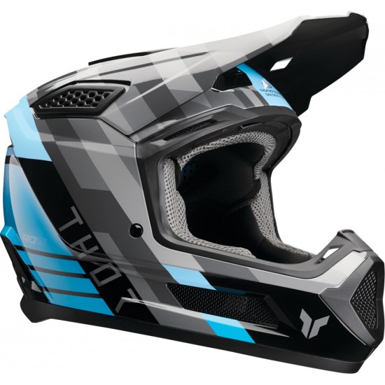 Capacete Thor Fleet Camber Gray / Blue / Black