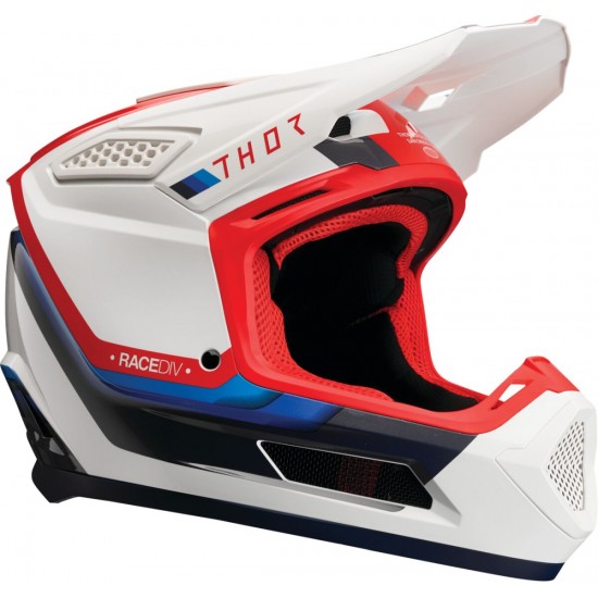 Capacete Thor Fleet Defy White / Red / Blue
