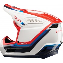 Capacete Thor Fleet Defy White / Red / Blue