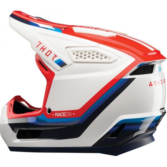 Capacete Thor Fleet Defy White / Red / Blue