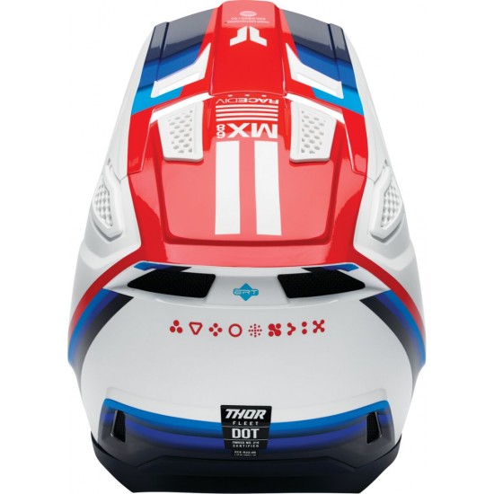 Capacete Thor Fleet Defy White / Red / Blue