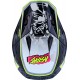 Capacete Alpinestars SM7 Blaster Black / Gray / White / Yellow Fluo Glossy