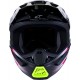 Capacete Alpinestars SM7 Blaster Black / Gray / White / Yellow Fluo Glossy