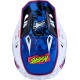 Capacete Alpinestars SM7 Blaster White / Blue / Red Glossy