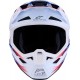 Capacete Alpinestars SM7 Blaster White / Blue / Red Glossy