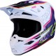 Capacete Alpinestars SM7 Blaster Purple / Pink / White Glossy