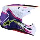 Capacete Alpinestars SM7 Blaster Purple / Pink / White Glossy