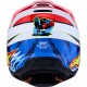 Capacete Criança Alpinestars SM3 Falcon Red Fluo / White / Blue / Yellow Fluo Glossy