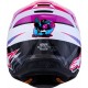 Capacete Criança Alpinestars SM3 Falcon Purple / White / Black / Pink Fluo Glossy