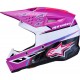 Capacete Criança Alpinestars SM3 Falcon Purple / White / Black / Pink Fluo Glossy
