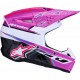 Capacete Criança Alpinestars SM3 Falcon Purple / White / Black / Pink Fluo Glossy