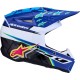 Capacete Criança Alpinestars SM3 Falcon Blue / White / Black / Pink Fluo / Yellow Fluo Glossy