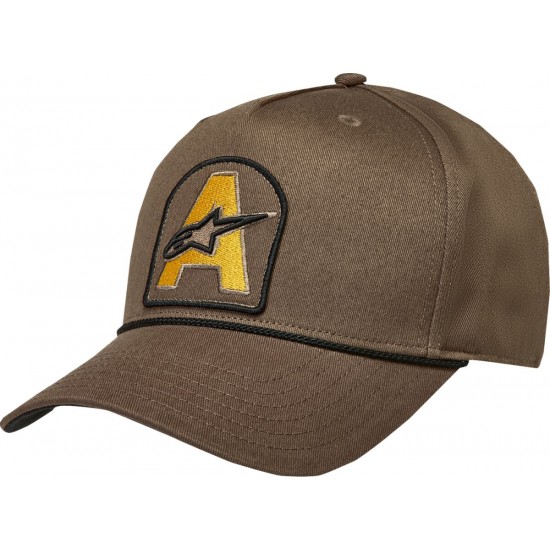 Boné Alpinestars Acme Snapback Walnut