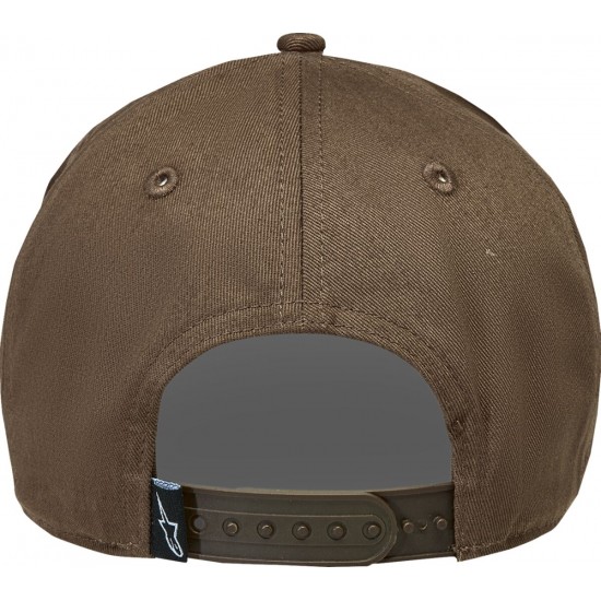 Boné Alpinestars Acme Snapback Walnut