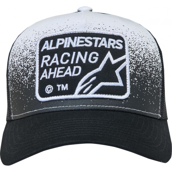 Boné Alpinestars Gravel Trucker Black / White