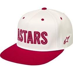 Boné Alpinestars Stadium Snapback Off White / Red