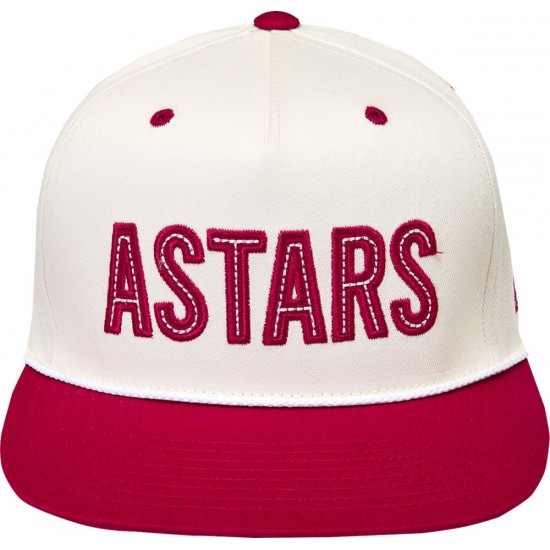 Boné Alpinestars Stadium Snapback Off White / Red
