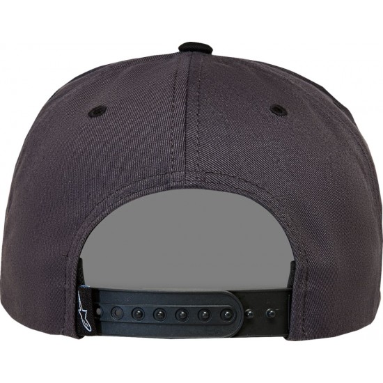Boné Alpinestars Stadium Snapback Dark Gray / Black