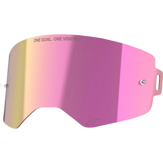 Lente Alpinestars Supertech Espelhada Rosa