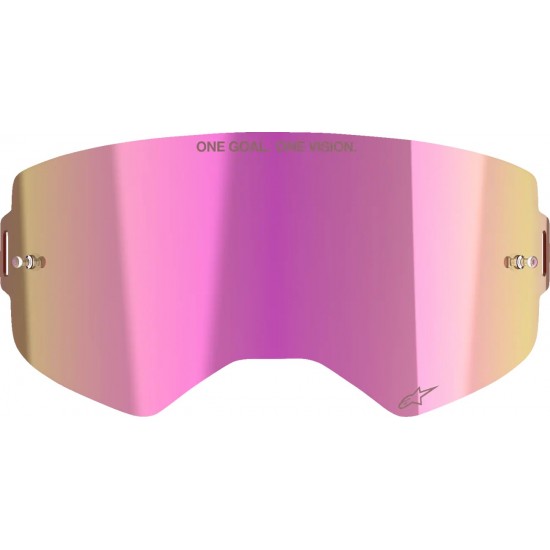Lente Alpinestars Supertech Espelhada Rosa