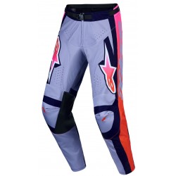 Calças Alpinestars Racer Air Hunt Light Violet / Deep Purple / Pink Fluo