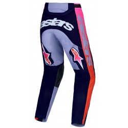 Calças Alpinestars Racer Air Hunt Light Violet / Deep Purple / Pink Fluo