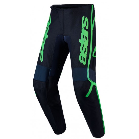 Calças Alpinestars Fluid Apex V2 Black / Green Fluo