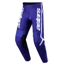 Calças Alpinestars Fluid Apex V2 Deep Blue / White