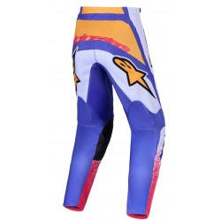 Calças Alpinestars Fluid Drag Light Lilac / Blue / Iris Gold