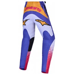 Calças Criança Alpinestars Fluid Drag Light Lilac / Blue / Iris Gold