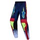 Calças Criança Alpinestars Fluid Drag Blue Navy / Fire Red / White