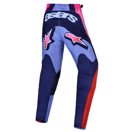 Calças Criança Alpinestars Fluid Hunt Light Violet / Deep Purple / Pink Fluo